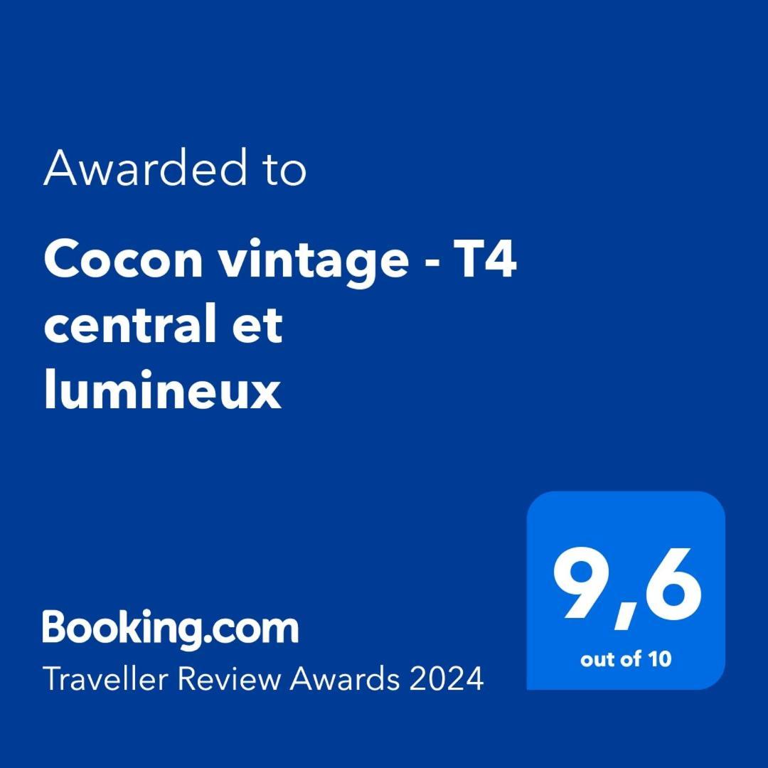 Cocon Vintage - T4 Central Et Lumineux Annecy Kültér fotó